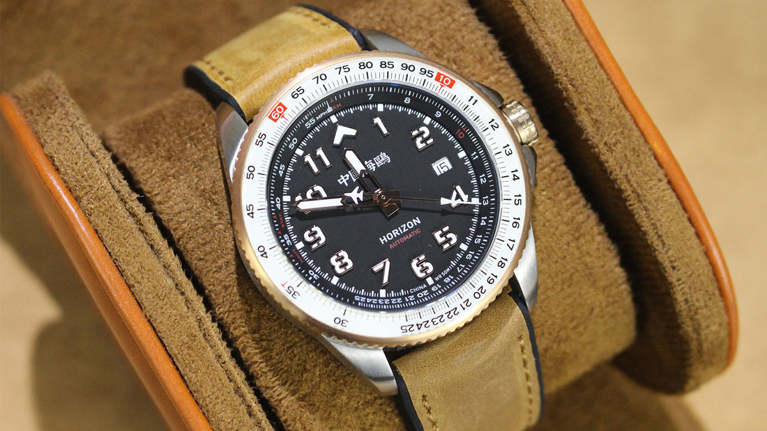 Navigating the New Skies of Chinese Horology: Seagull Horizon Slide Rule Pilot Watch