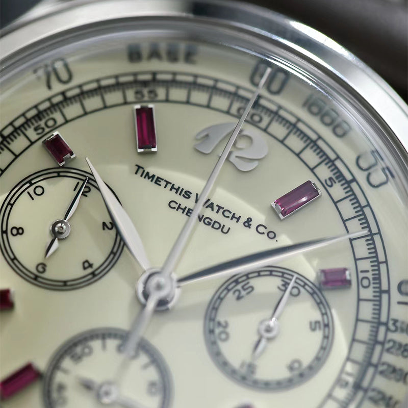 1960s Chronograph Jewel Watch